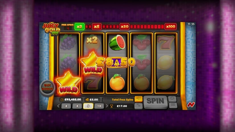 Juicy Gold 100 slot screen 5