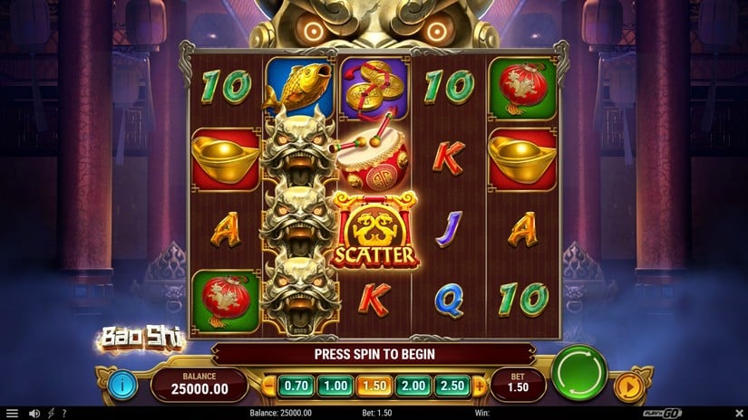 Bao Shi slot screen 1