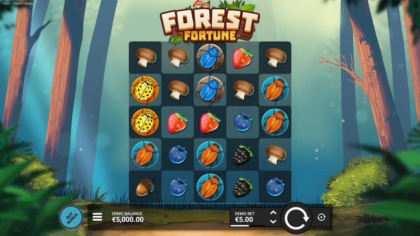 Forest Fortune slot screen 1