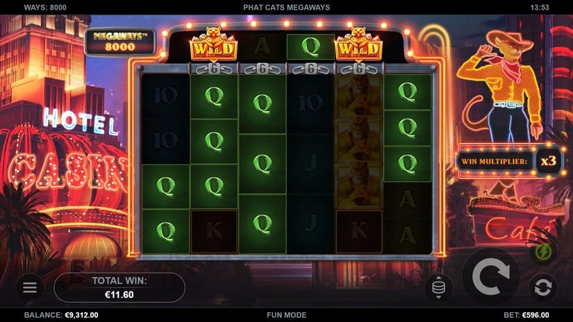 Phat Cats Megaways slot screen 5