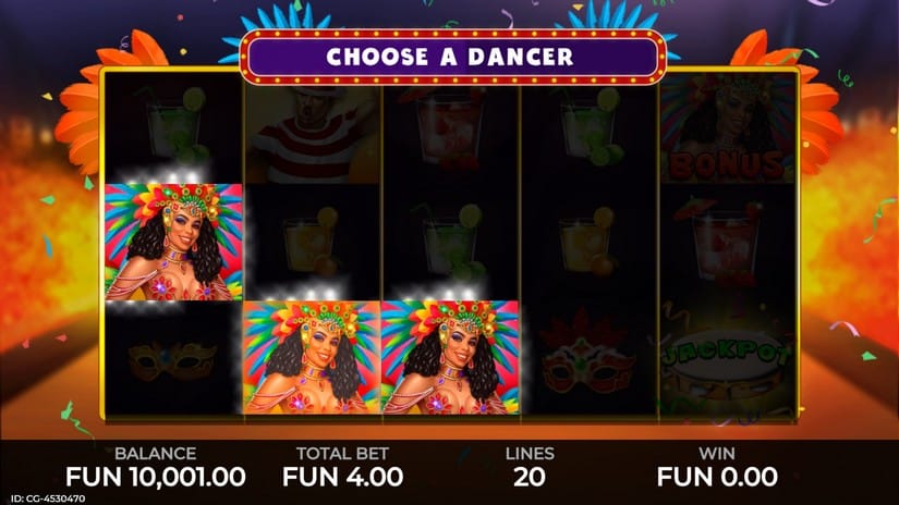 Carnival Beauties slot screen 3
