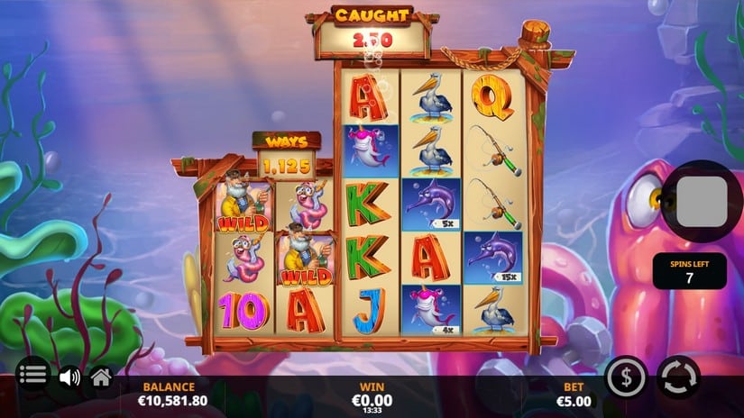 Wild Fishin Wild Ways slot screen 4