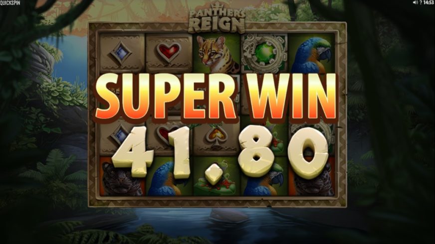 Panthers Reign slot screen 4