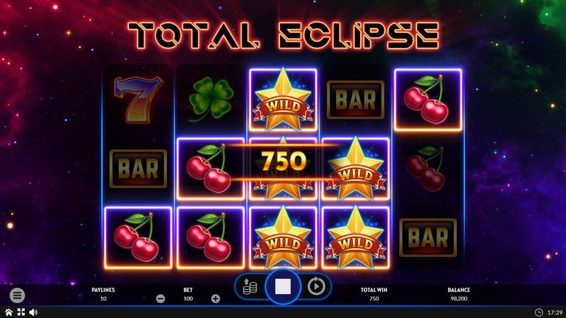 Total Eclipse XXL slot screen 3