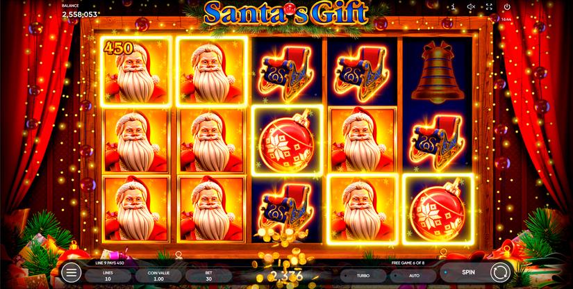 Santa’s Gift slot screen 5