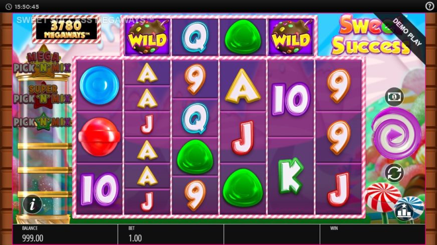 Sweet Success slot screen 1