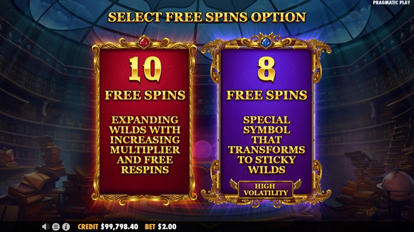 Magician’s Secrets slot screen 6