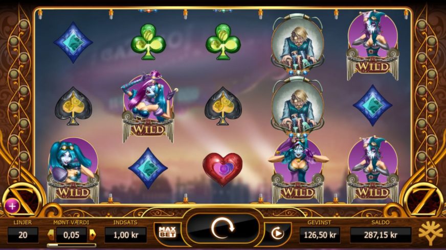 Cazino Zeppelin slot screen 1