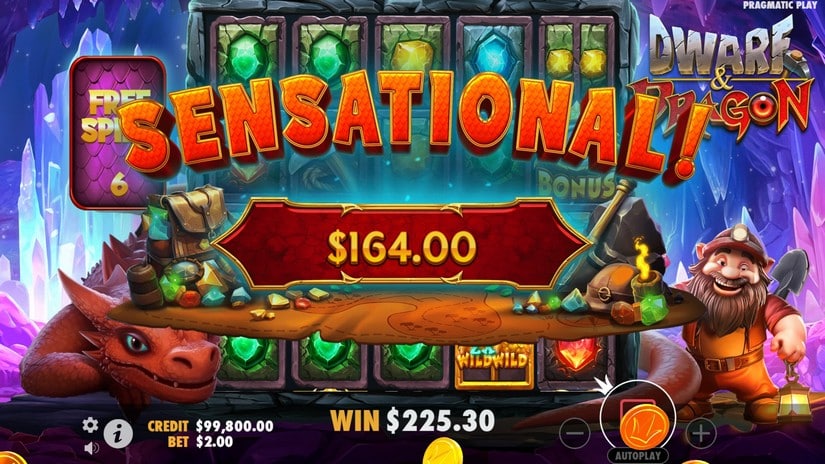 Dwarf & Dragon slot screen 6