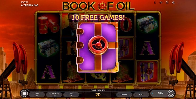 Book of Oil slot screen 3