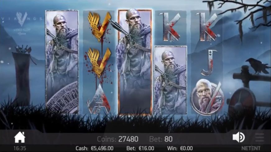 Vikings slot screen 2