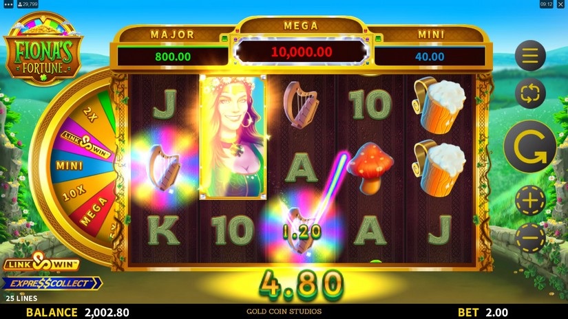 Fiona’s Fortune slot screen 2