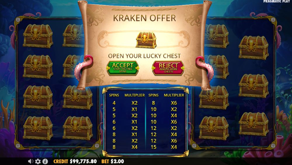 Release the Kraken 2 online slot