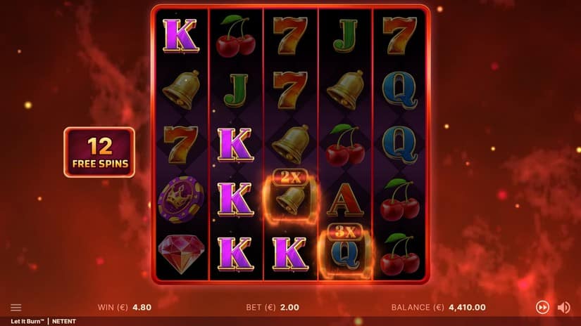 Let It Burn slot screen 3
