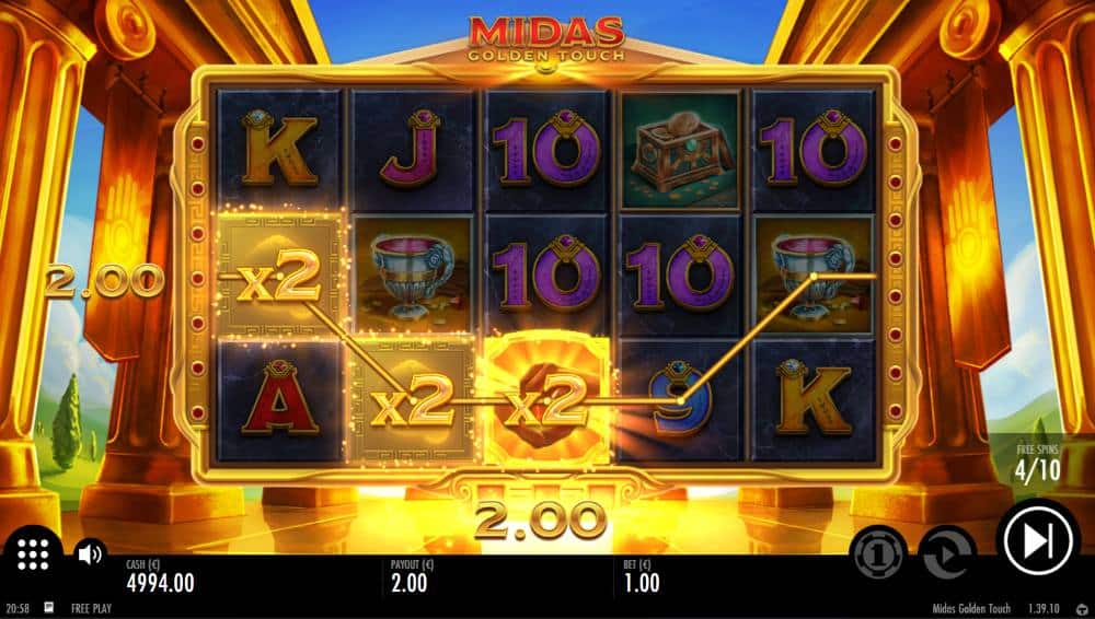 play free slot Midas Golden Touch 