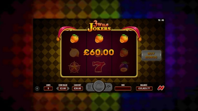 3 Wild Jokers slot screen 2