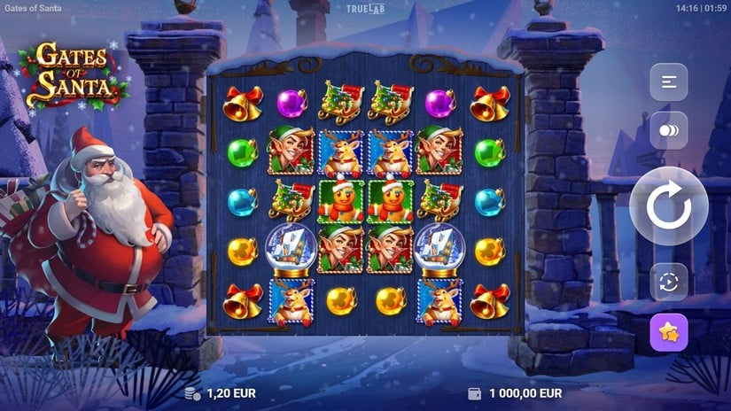 Gates of Santa slot screen 1