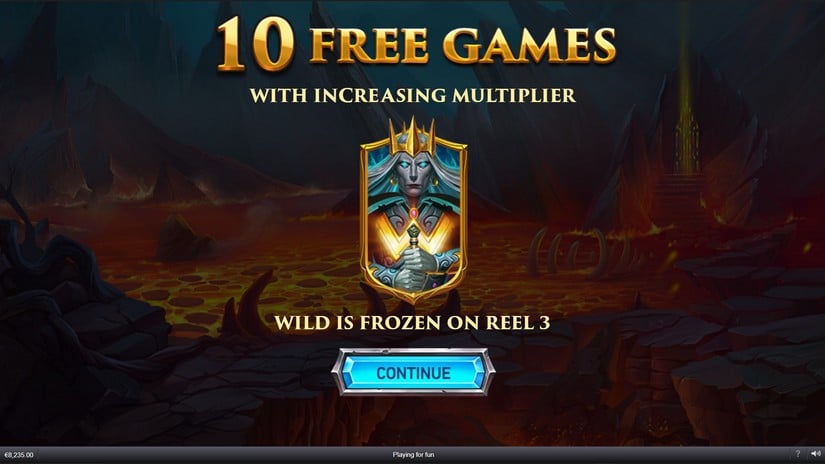 Kingdoms Rise Legion Uprising slot screen 3