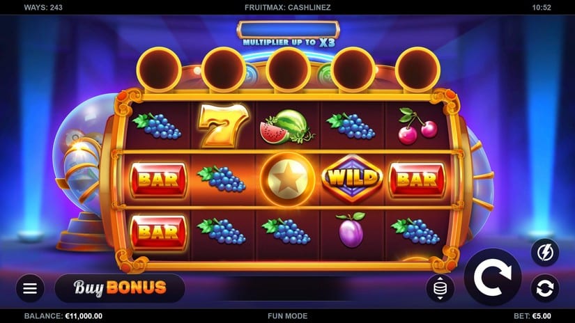 Fruit Max Cashlinez slot screen 1