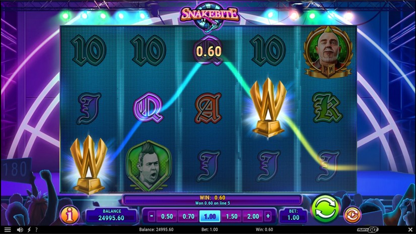 Snakebite slot screen 2