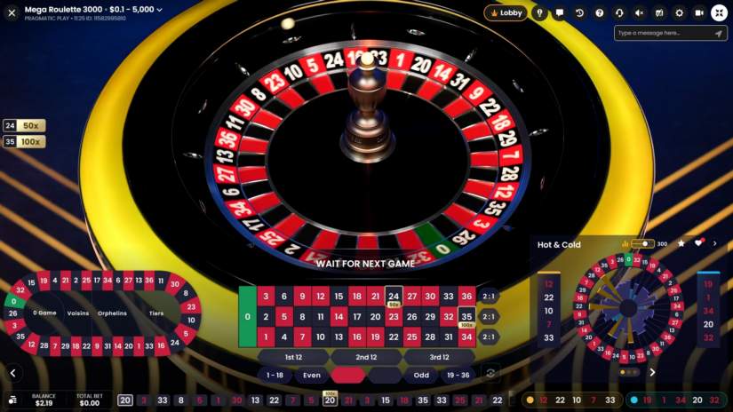 Mega Roulette 3000 slot screen 4