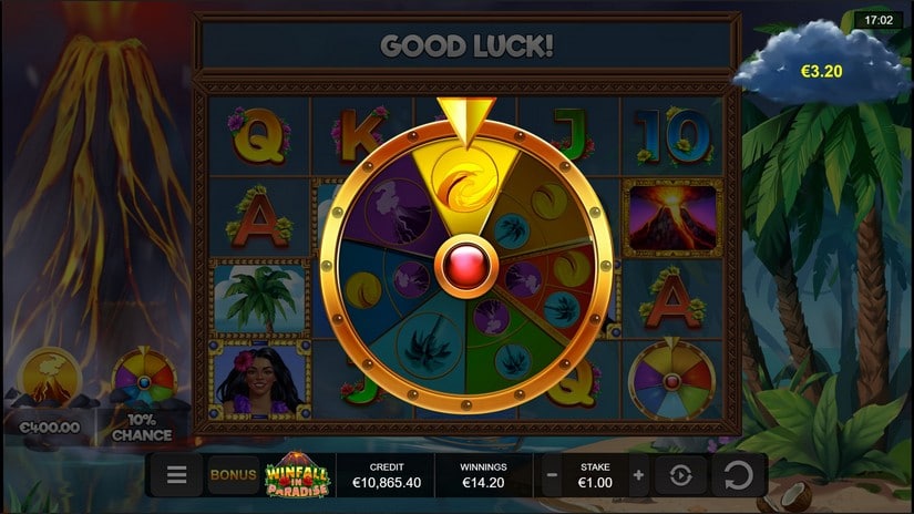 Winfall in Paradise slot screen 6