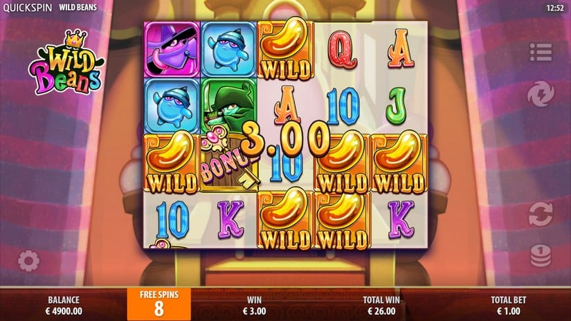 Wild Beans slot screen 5