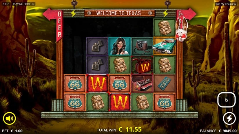 Kiss My Chainsaw slot screen 5