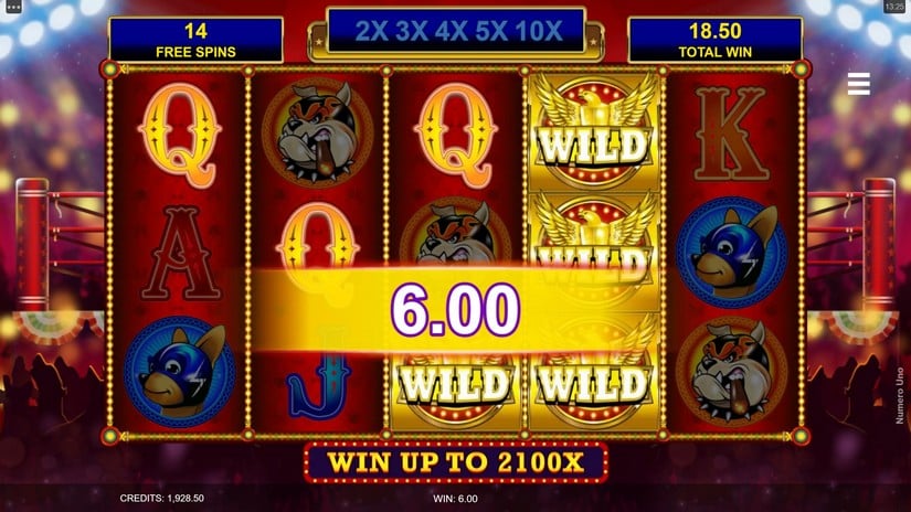 Numero Uno slot screen 7