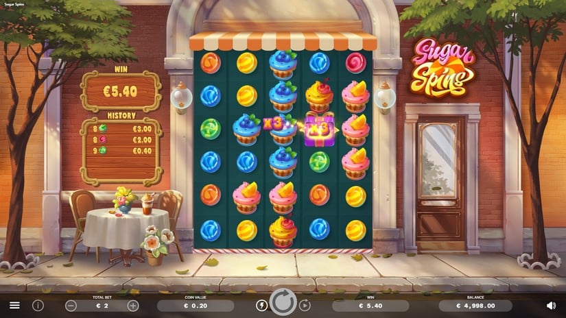 Sugar Spins slot screen 3