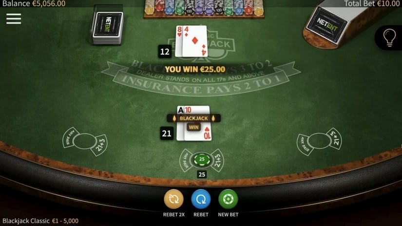 Blackjack Classic slot screen 0