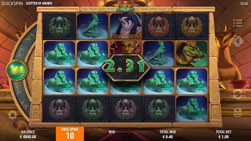 Scepter of Anubis slot screen 4