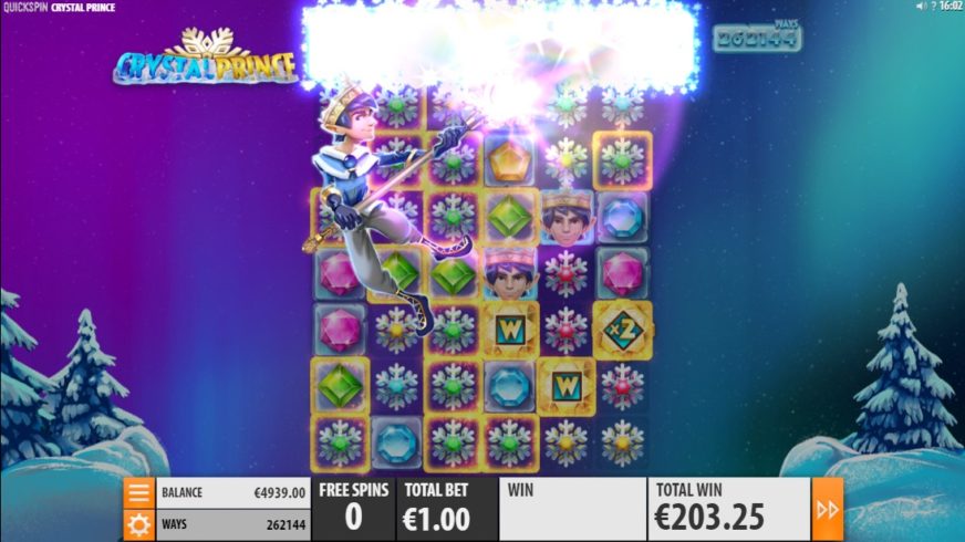 Crystal Prince slot screen 3