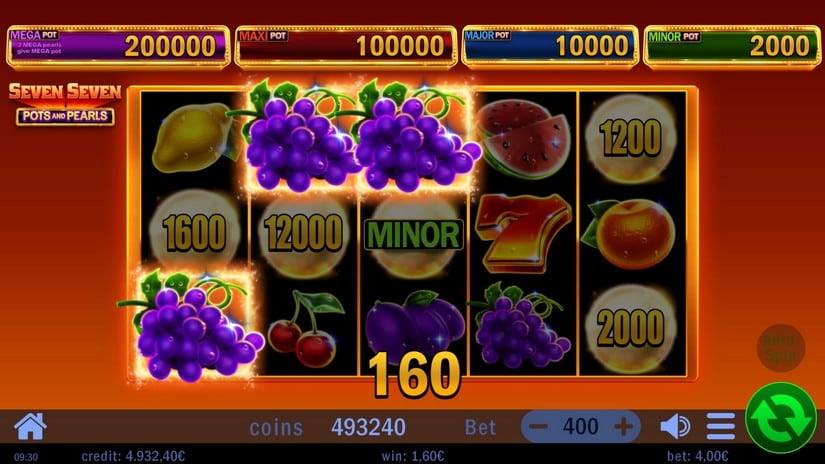 Seven Seven Pots and Pearls slot screen 2