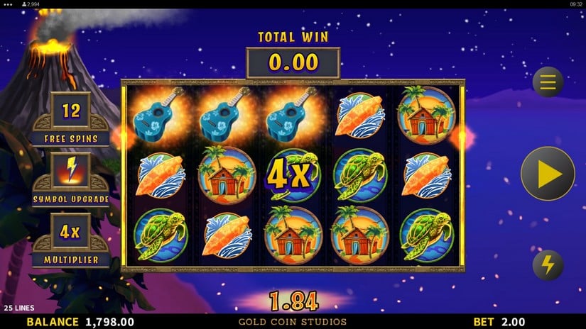 Triple Tiki Super Free Spins slot screen 5
