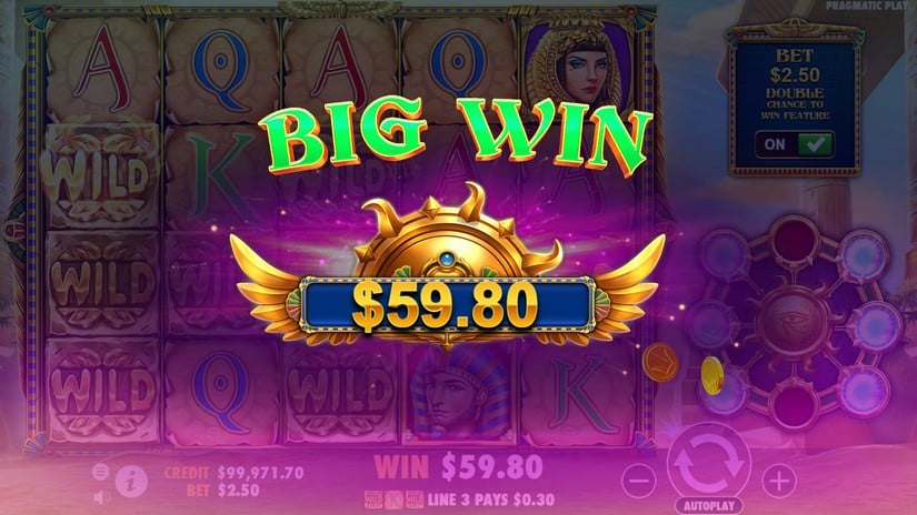Eye of Cleopatra slot screen 5