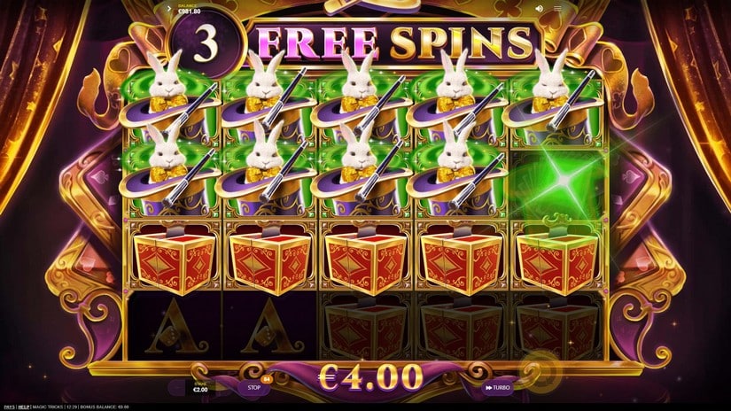 Magic Tricks slot screen 7