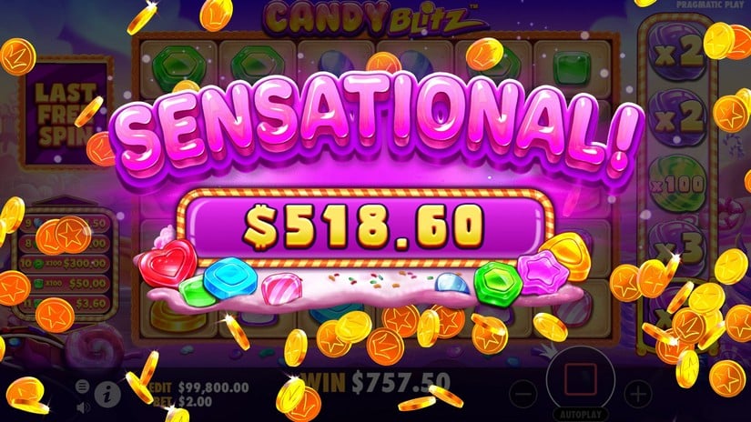 Candy Blitz slot screen 7