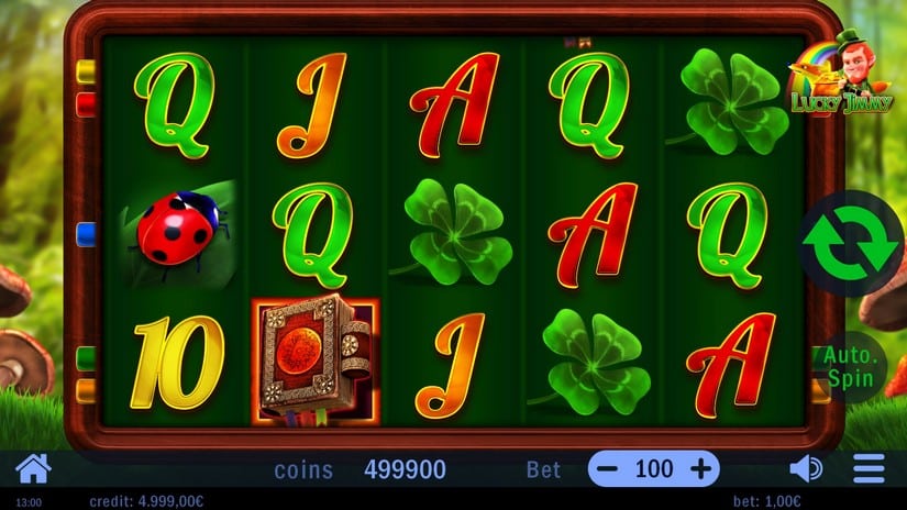 Lucky Jimmy slot screen 1
