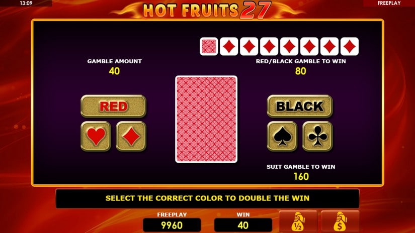 Hot Fruits 27 slot screen 3