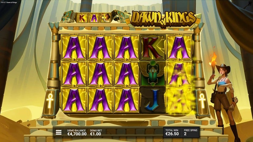Dawn of Kings slot screen 7