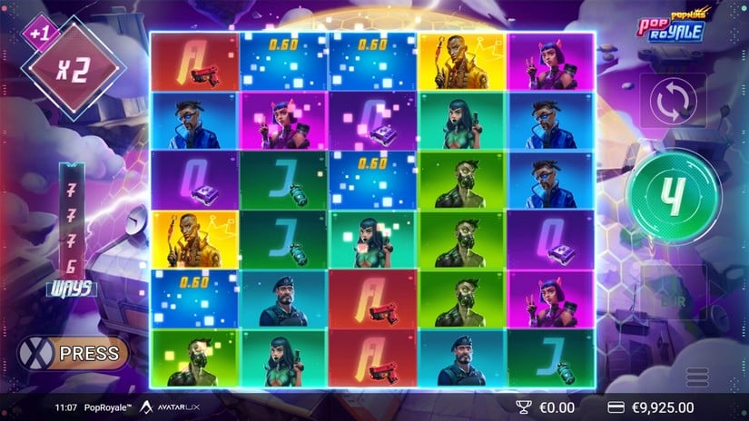 POP Royale slot screen 3
