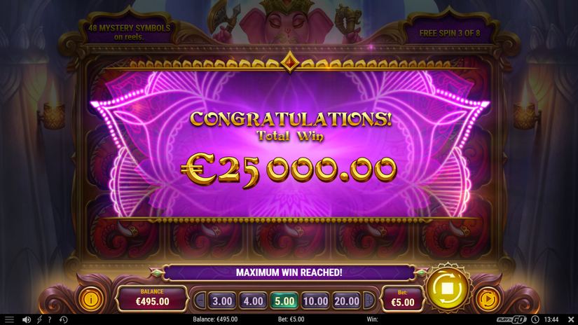 Idol of Fortune slot screen 9