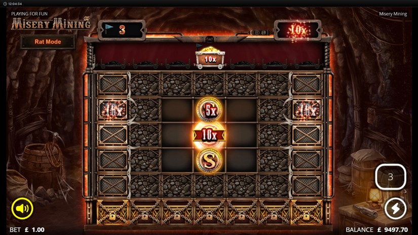 Misery Mining slot screen 6