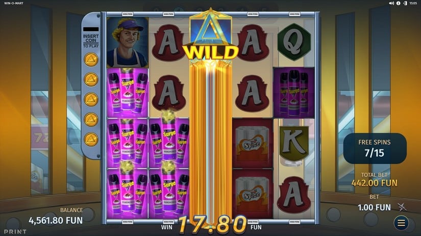 Win-O-Mart slot screen 5