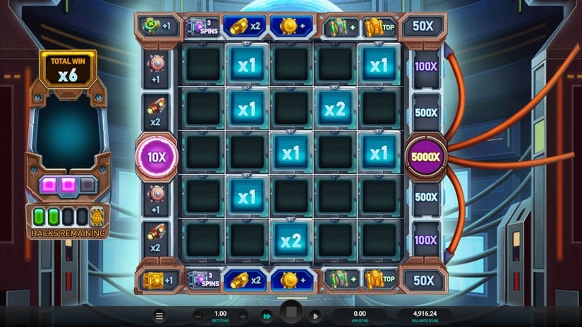 Cyber Vault slot screen 6