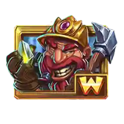 Wild Symbol of Dig N Drop Slot