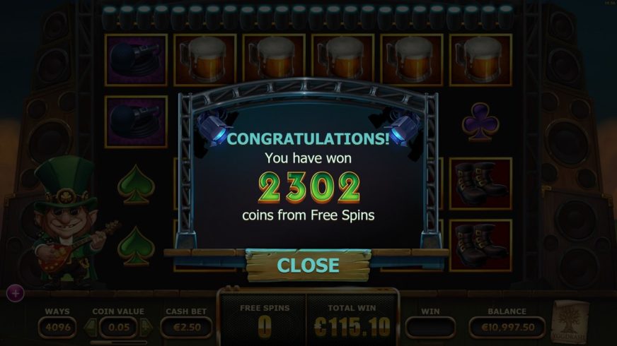 Rainbow Ryan slot screen 3