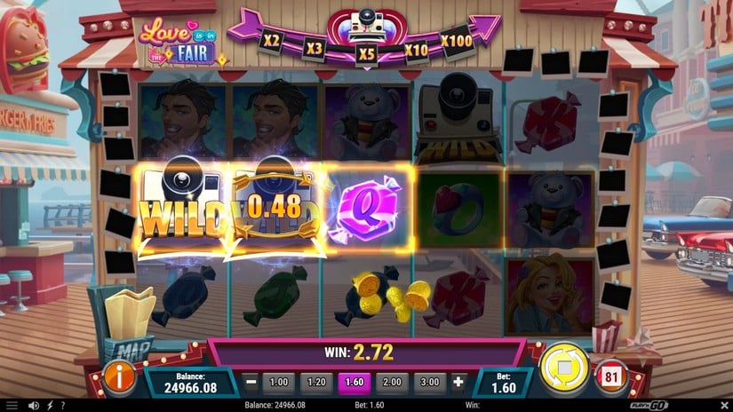 Love is in the Fair slot screen 4