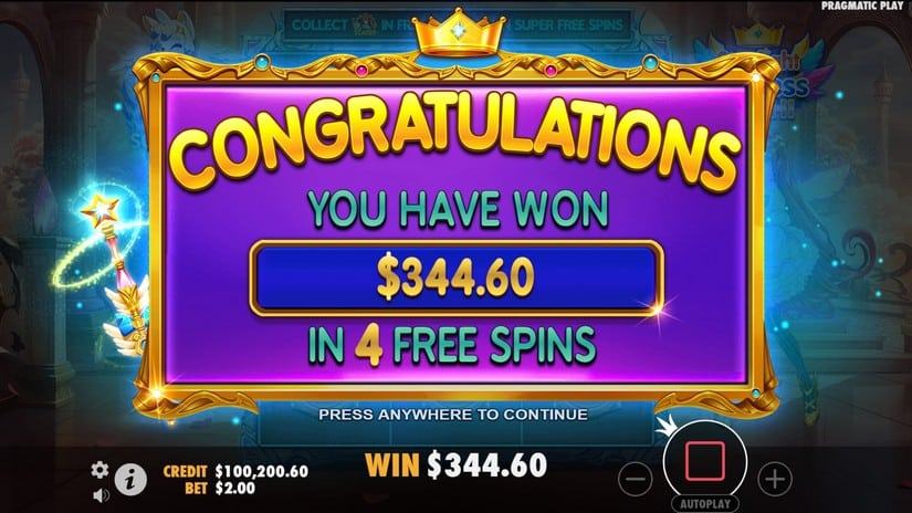 Starlight Princess Pachi slot screen 6